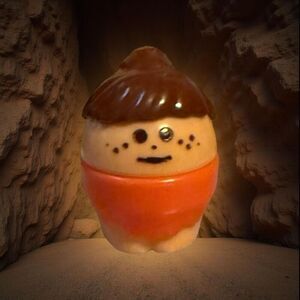 Vintage 80s Little Tikes Chunkie People Toddle Tots Dinosaur Cave Woman AL